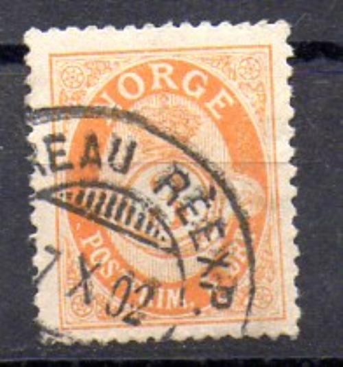 Noruega Año 1894/07 Nº Yvert 48B (o)